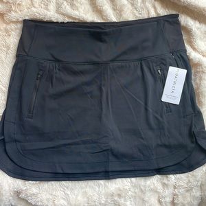 Black Athleta Fairway Golf Skort 16”